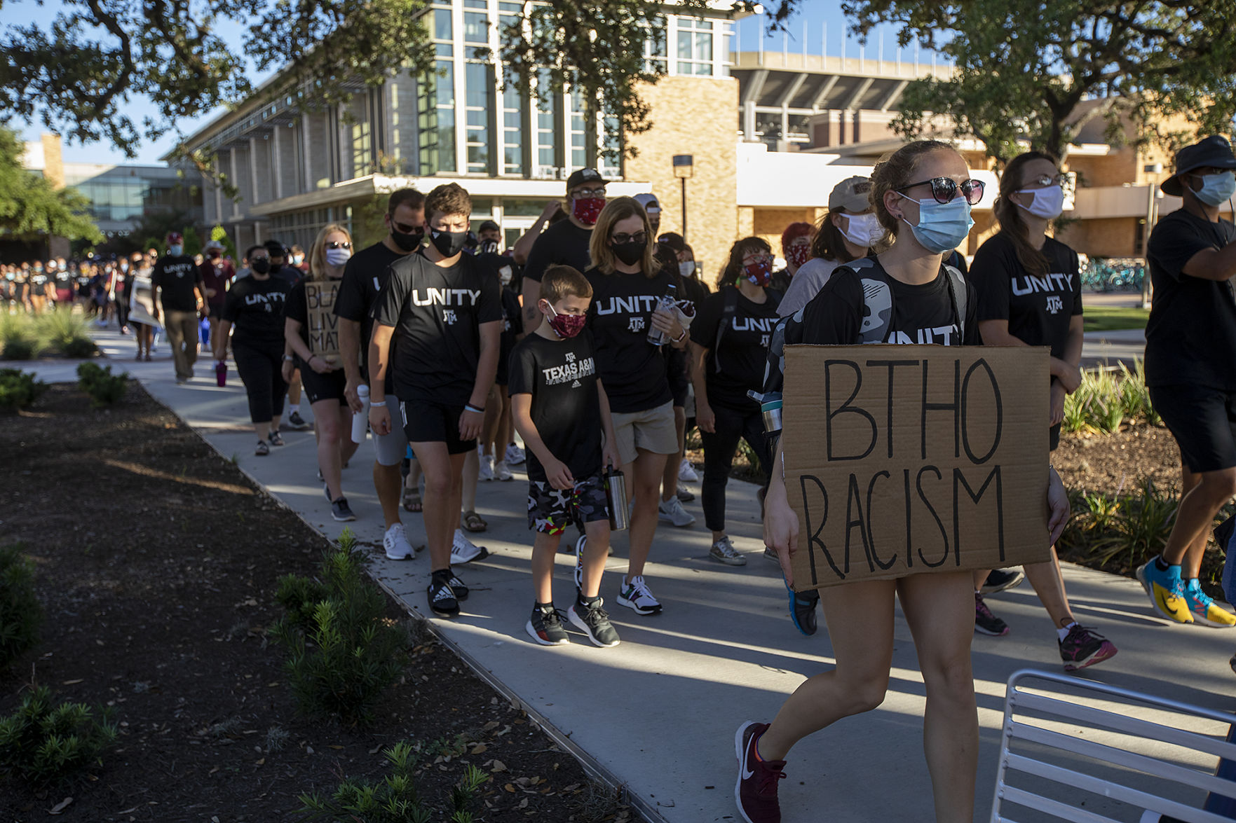Aggie demonstration